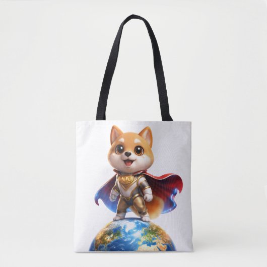 DOGI Hero – Save The World Tank Top トートバッグ (正面)