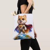 DOGI Hero – Save The World Tank Top トートバッグ (クローズアップ)