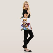 DOGI Hero – Save The World Tank Top トートバッグ (モデル)