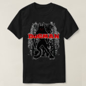 Dogman Americas Werewolf Dark Cryptid Monster  Tシャツ (デザイン正面)