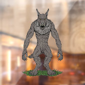 Dogman CryptidまたはWerwolf ウィンドウサイン (シート2)