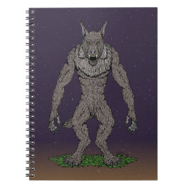 Dogman CryptidまたはWerwolf ノートブック
