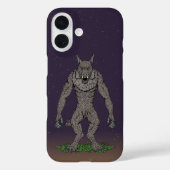 Dogman CryptidまたはWerwolf Case-Mate iPhoneケース (裏面)