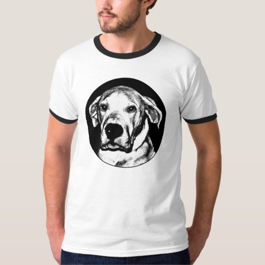 DogoのargentinoのTシャツ Tシャツ (正面)