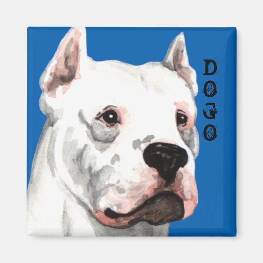 Dogoアルゼンチン色ブロック マグネット (正面)