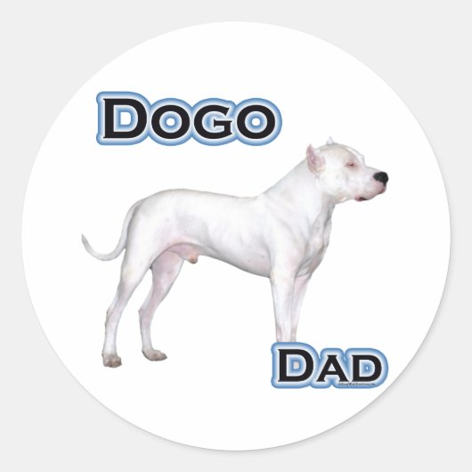 Dogoパパ4 – ステッカー (正面)