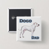 Dogoパパ4 – ボタン 缶バッジ (正面&裏面)
