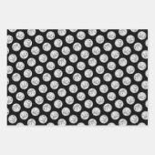 Dogo Argentino絵を描のマスティフオリジナルドッグアート ラッピングペーパーシート (正面3)