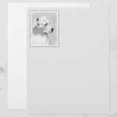 Dogo Argentino絵画's - Dogo Dog Art (正面/裏面)