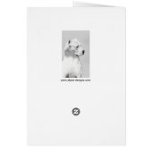 Dogo Argentino絵画's - Dogo Dog Art (裏面)