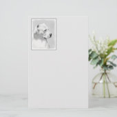 Dogo Argentino絵画's - Dogo Dog Art (スタンド正面)