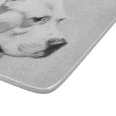 Dogo Argentino絵画's - Dogo Dog Art カッティングボード (角)