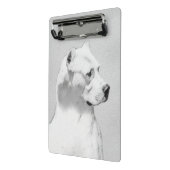 Dogo Argentino絵画's - Dogo Dog Art ミニクリップボード (アングル2)