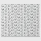 Dogo Argentino絵画's - Dogo Dog Art ラッピングペーパー (フラット)