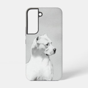Dogo Argentino絵画's - Dogo Dog Art Samsung Galaxy S22ケース