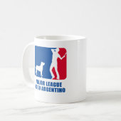 Dogo Argentino コーヒーマグカップ (正面左)