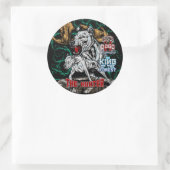 DOGO ARGENTINO – ハンター – 森の王 ラウンドシール (バッグ)