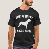 Dogo Argentino  1 Tシャツ (正面)