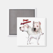 Dogo Argentino Trio 2 – マグネット (正面/裏面)