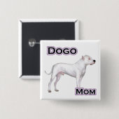 Dogo Mom 4 – ボタン 缶バッジ (正面&裏面)