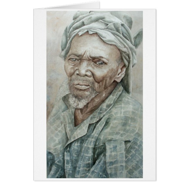 Dogonの髭がある人 (正面)