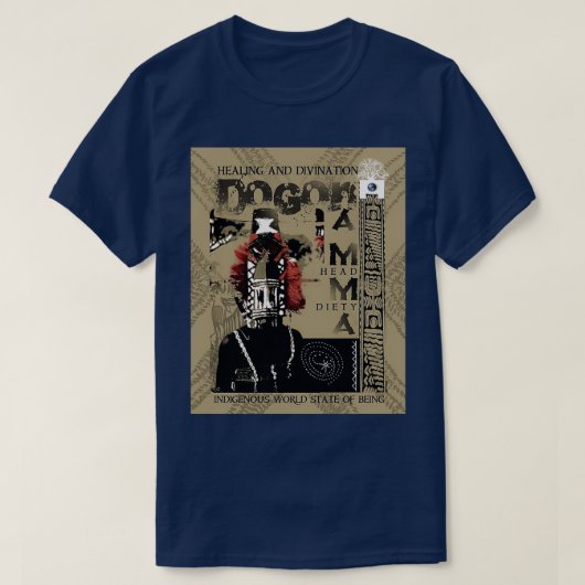 DOGON SHAMANグラフィック Tシャツ (デザイン正面)