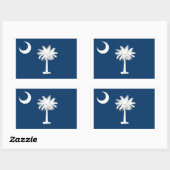 DogParticle状態フラグ 長方形シール (シート)