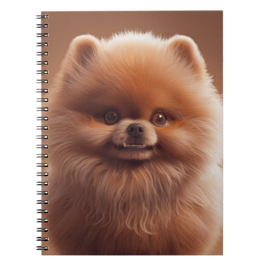 DogPlanning ポメラニアンプランナー ノートブック (正面)