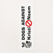 Dogs Against Kristi Noem Yoga Mat ヨガマット (正面)
