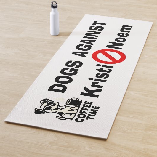Dogs Against Kristi Noem Yoga Mat ヨガマット (インサイチュ)