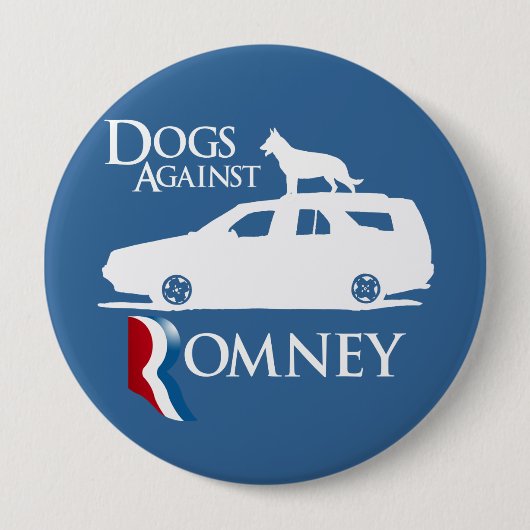 Dogs Against Mitt Romney.png 缶バッジ (正面)