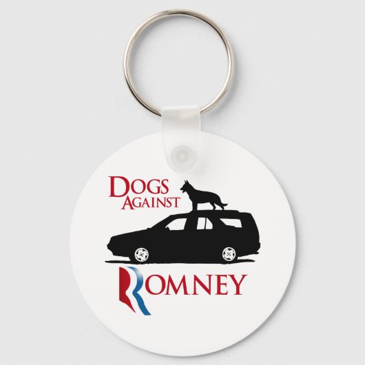 Dogs Against Romney -.png キーホルダー (正面)