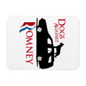 Dogs Against Romney -.png マグネット (横)
