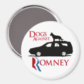 Dogs Against Romney -.png マグネット (正面/裏面)