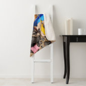 Dogs and Cat Grads in Photo Booth シェルパブランケット (インサイチュ)