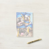 Dogs and Cat Grads in Photo Booth ポストイット (デスク上)