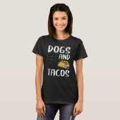 Dogs And Tacos Affenpinscher Mexican Food Tシャツ (正面フル)
