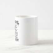 Dogs Because People Are Creepy Pet Spooky Season コーヒーマグカップ (中央)