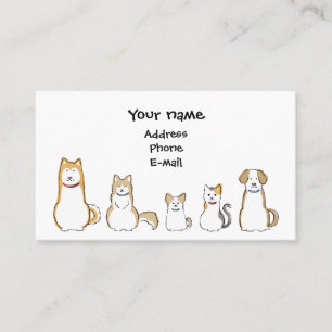 Dogs & Cats 名刺
