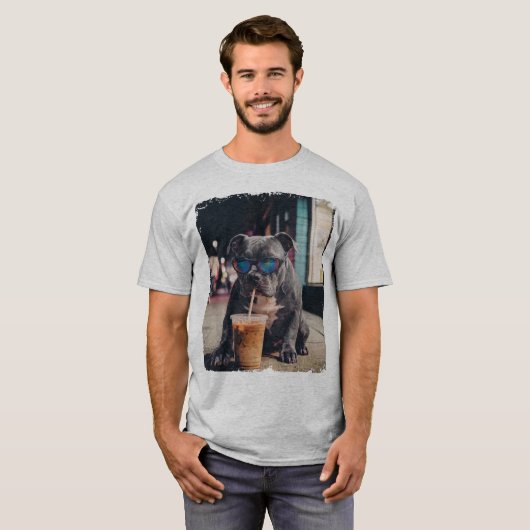 Dogs & Cold Brews Tシャツ (正面フル)