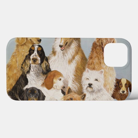 Dogs' Dinner Case-Mate iPhoneケース (裏面 (横))