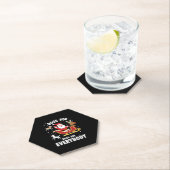 Dogs For Everybody Santa Funny Christmas Xmas (1) ペーパーコースター (インサイチュ)