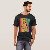 Dogs Guys Who Loves Airedale Terrier 1 Tシャツ (正面フル)