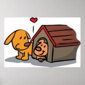 Dogs In A Dog House Poster ポスター (正面)