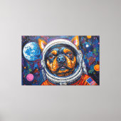 DOGS IN SPACE-13 キャンバスプリント (正面)