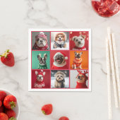 Dogs in sweaters Napkins スタンダードカクテルナプキン (インサイチュ)