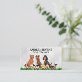 Dogs in the Garden 名刺 (スタンド正面)