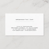 Dogs in the Garden 名刺 (裏面)