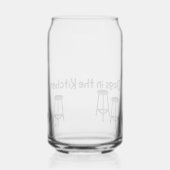 Dogs in the Kitchen Glass ガラス缶 (裏面)