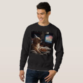 Dogs like new years too sweatshirt スウェットシャツ (正面フル)